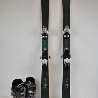 Trouble Maker T-M Skis (155 cm), Head Ski Boots