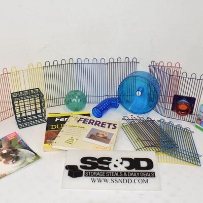 Pet Lot: Ferrets & Rabbits Books. Hamster/Guinea Pig, Fish Filter