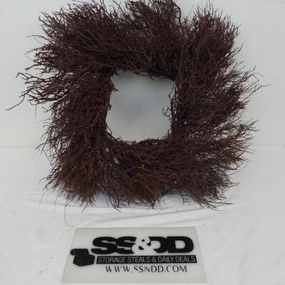 Crimson Branch Wreath