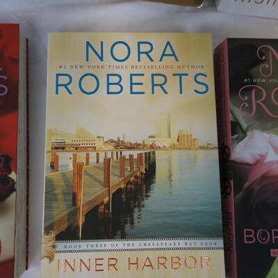 10 Nora Roberts Fiction Books, Born in Ice -to- Blue Smoke