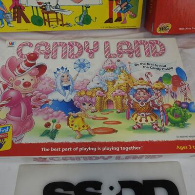 3 pc Board Games: Operation, Scattergories, Candy Land