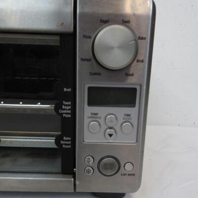 Breville Toaster Oven, Brushed Silver Finish. Broil/Bake/Toast - Works