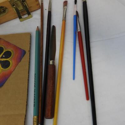 Craftint Oil Painting Set with Brushes, Oils, etc