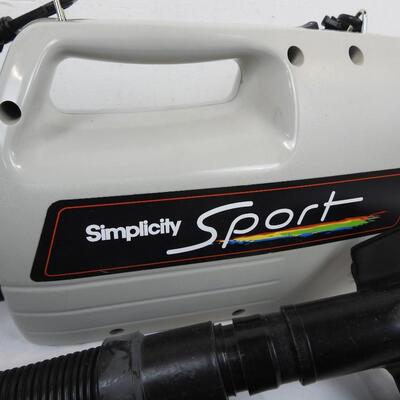 Simplicity Sport Vacuum Cleaner with Attachments