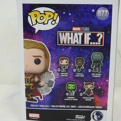Funko Pop Marvel Studios What If...? Party Thor broken arm