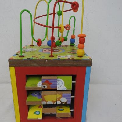 First  Learning 5 in 1 Activity Center. Needs Cleaning