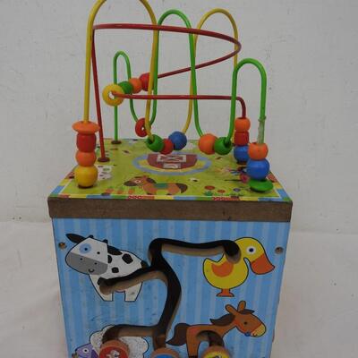 First  Learning 5 in 1 Activity Center. Needs Cleaning