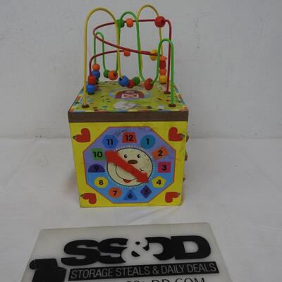 First  Learning 5 in 1 Activity Center. Needs Cleaning