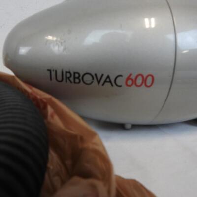 TurboVac 600 Small Vacuum with Attachments