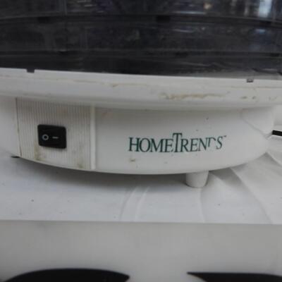 Home Trends Food Dehydrator with 5 trays, Cracked Lid