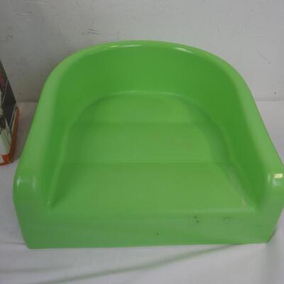 Prince Lionheart Soft Booster Seat, Bright Green, with Box