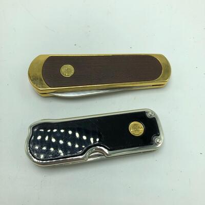 Seven Franklin Mint Collectors Pocket Knives # 1 (B-MG)