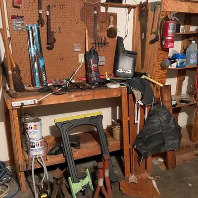 Lot 14: Garage Tools Selection