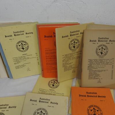 38 Australian Jewish Historical Society Journals