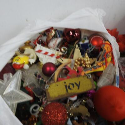 16+ Christmas Lot: Golden Wreaths, Lights, Decor Balls, Ornaments