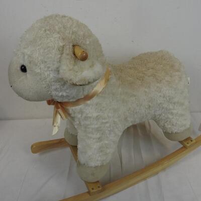 Sheep Rocking Horse, Needs Cleaning