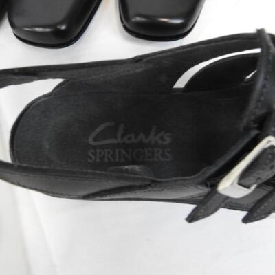 4 Pairs of Women's Shoes, Size 7, Partners, Alex Marie, Clanks Springers