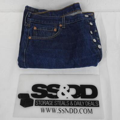 Pair of Levi Denim Jeans, 501 xx, W 38, L 32
