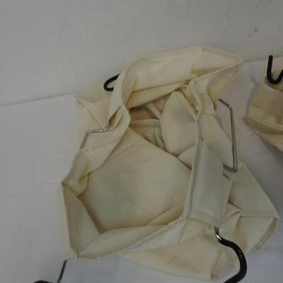 2 Laundry Baskets with out the Frame Cage
