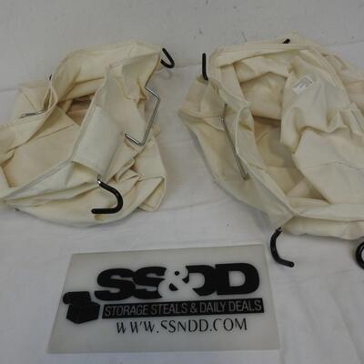 2 Laundry Baskets with out the Frame Cage