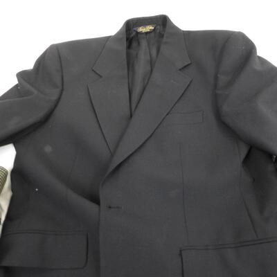 4 Suit Coats Brooks, Brooks Brothers, Norm Thompson 42S, Jos A. Bank, Pants 36s