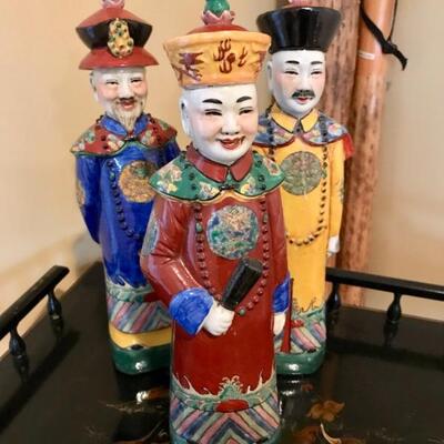 Chinese ceramic figures $45 each
