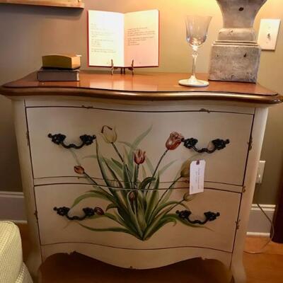 painted chest of drawers $225
36 X 17 X 31