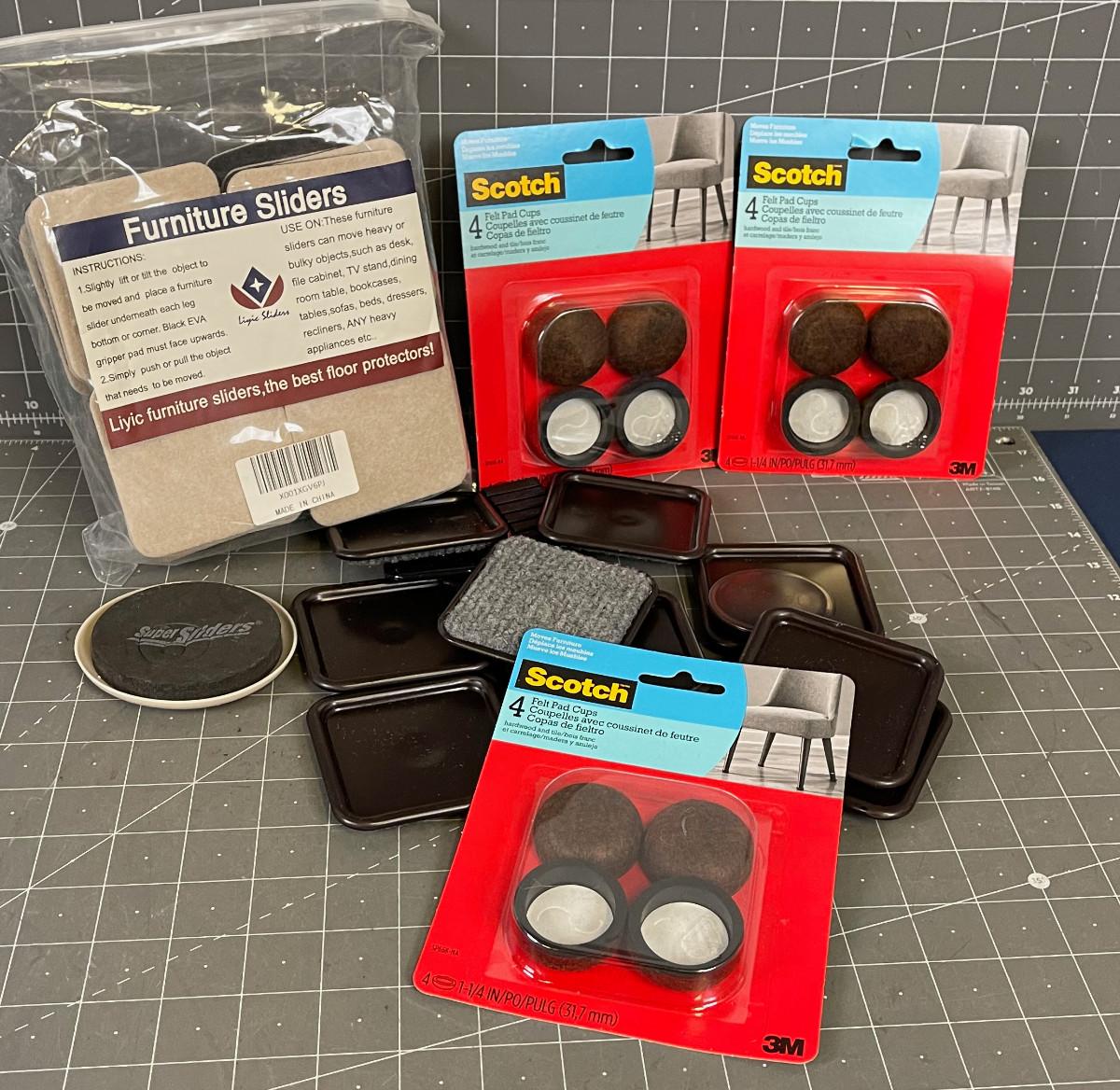 Furniture Glides, new and used