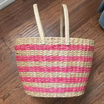 Set of 3 Striped Nesting Baskets