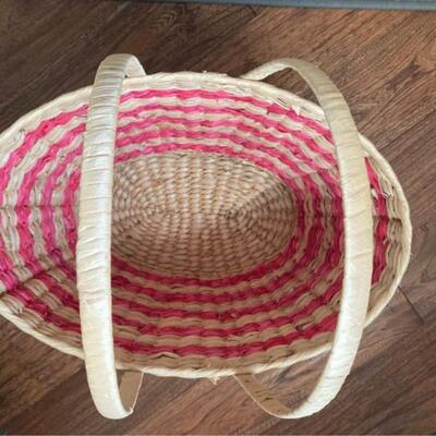 Set of 3 Striped Nesting Baskets