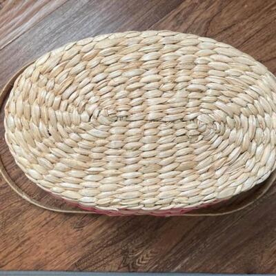 Set of 3 Striped Nesting Baskets