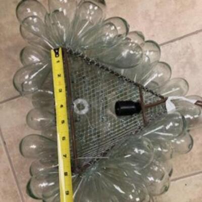 Set of 6 Fish Float Wall Sconces