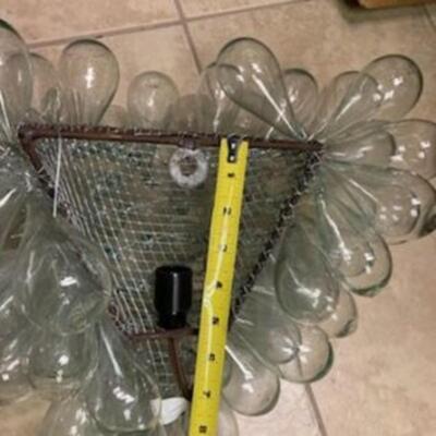 Set of 6 Fish Float Wall Sconces