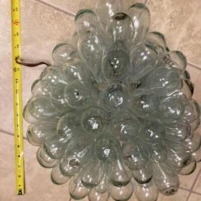 Set of 6 Fish Float Wall Sconces