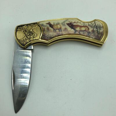 Six Franklin Mint Collector Pocket Knives #2 (B-MG)