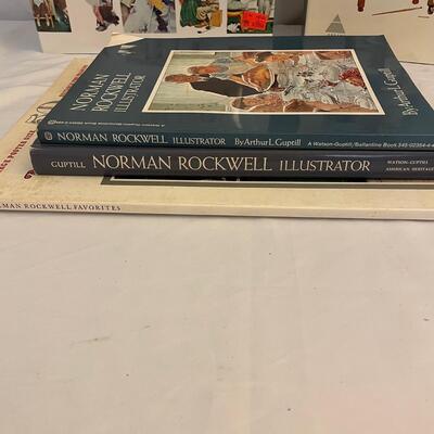 Norman Rockwell Books & Vintage Calendars (B-RG)