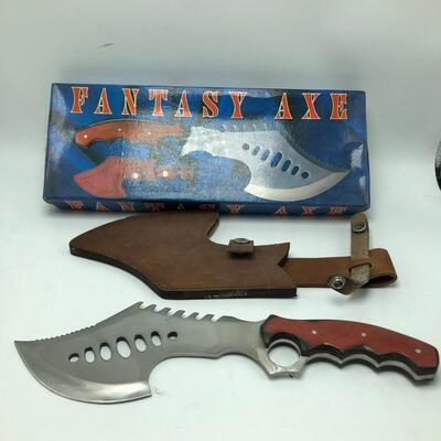 Alaskan Ulu Bowie Knife, Fantasy Axe & More (B-MG)