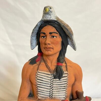 Native American Statue & Stein (B-RG)