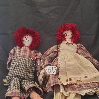 Ragidy Ann & Andy doll