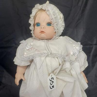 Doll in white Dress