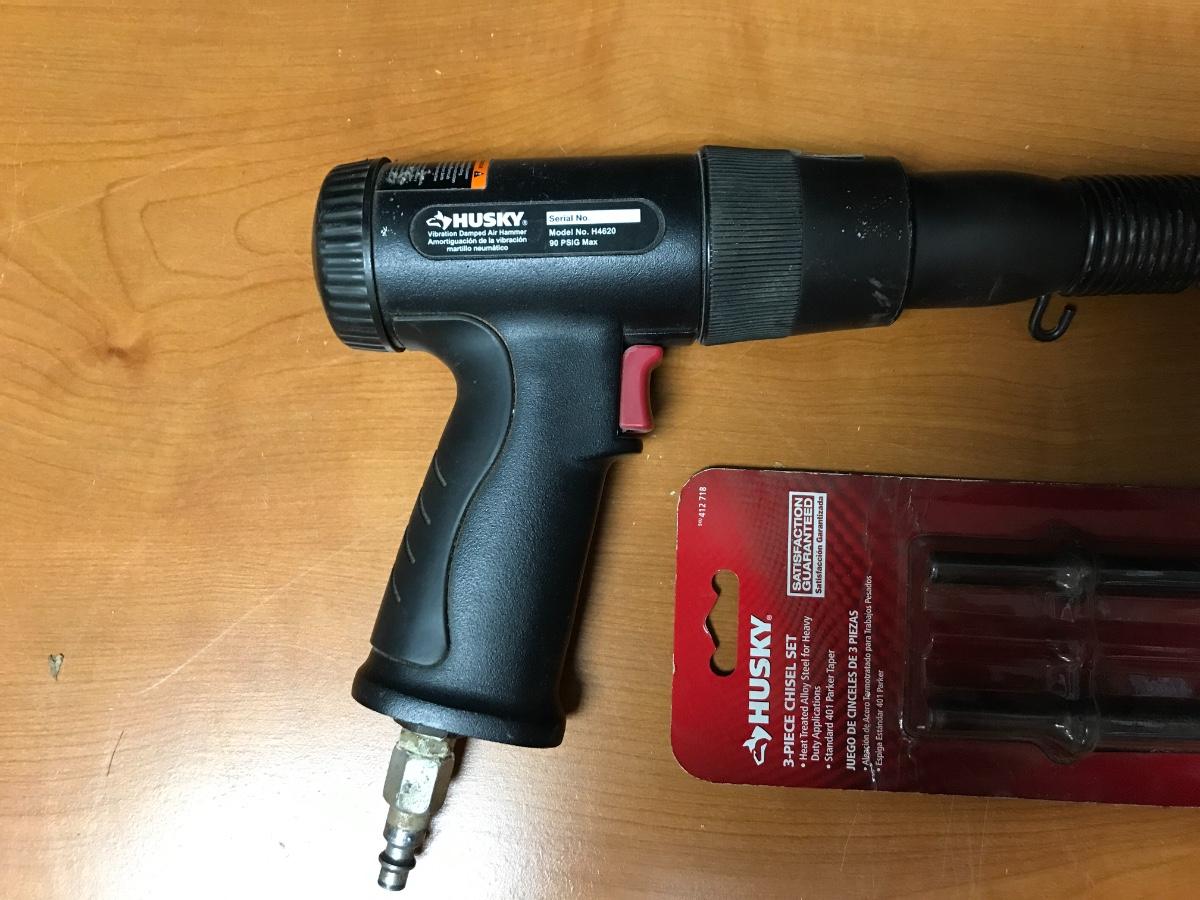 Husky brand pneumatic power chisel