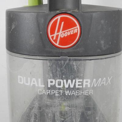 Hoover Dual Power Max Washer, Works, Needs Cleaning