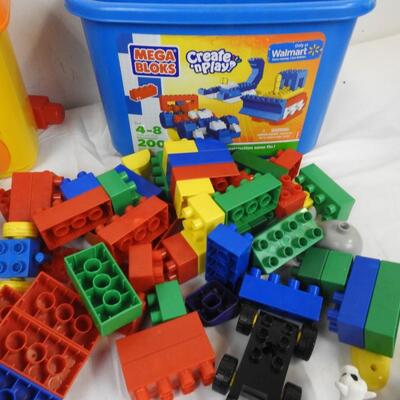 Lot of Mega Blocks, First Builders, Create 'n play