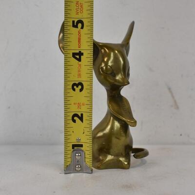 Brass Mouse Sculpture