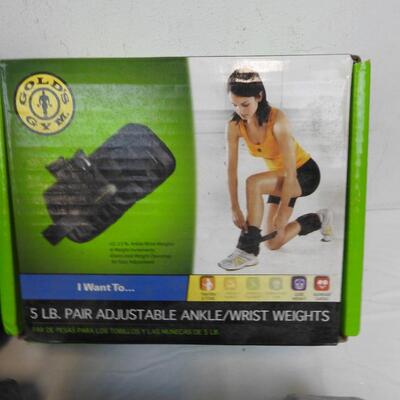 Exercise Equipment, Better Back Strap, Rowing Action, Ankle Weights, Barbells