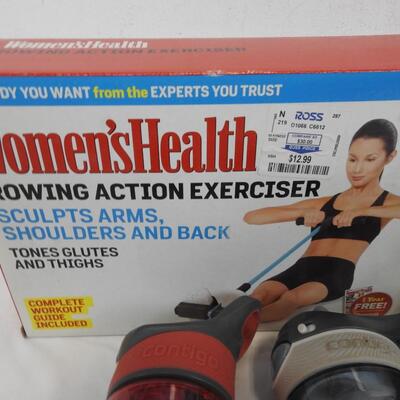 Exercise Equipment, Better Back Strap, Rowing Action, Ankle Weights, Barbells