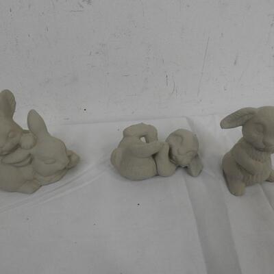 11 pc Ceramic Easter Decorations