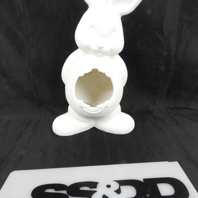 14" Hollow Easter Bunny Decoration