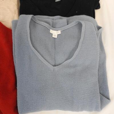 5 pc Sweaters and Nightwear, Ralph Lauren Pajamas, 4 Sweaters, Cashmere