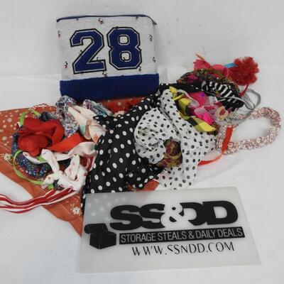 MIckey Mouse 28 Bag, Hair Pins, Kid Headbands, Scarfs and Bandana